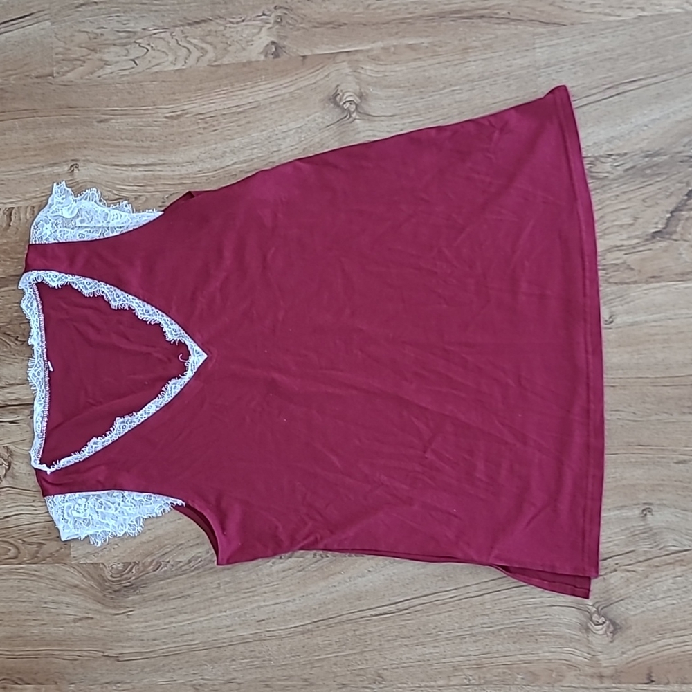 Lace Trim Tank